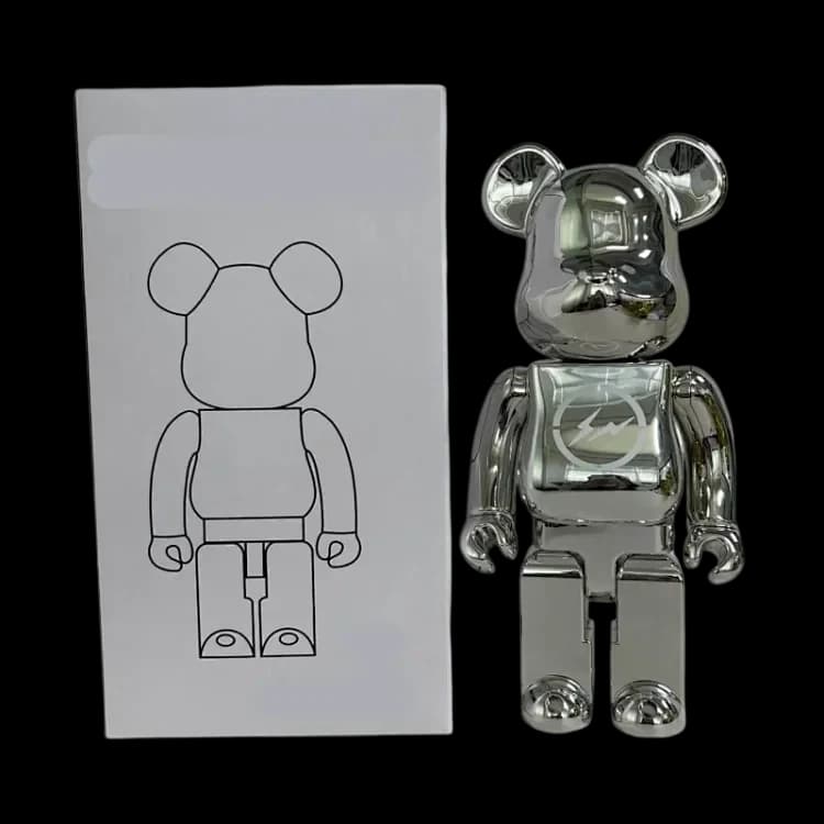 Front product image of Bearbrick x Fragment Design