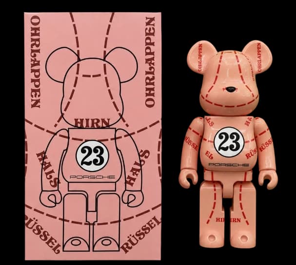 Front product image of Bearbrick x Illest Pink Pig