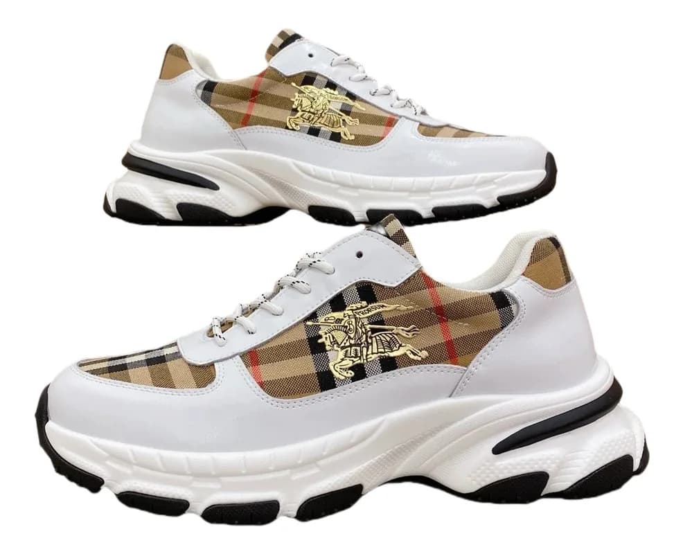 Burberry Check Chunky Sneakers footwear product reference on a clean background