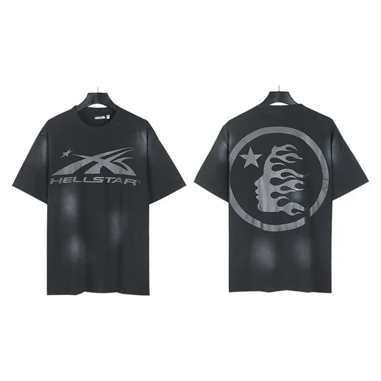 HELLSTAR Sports Gel Logo T-shirt T-shirt product reference on a clean white background