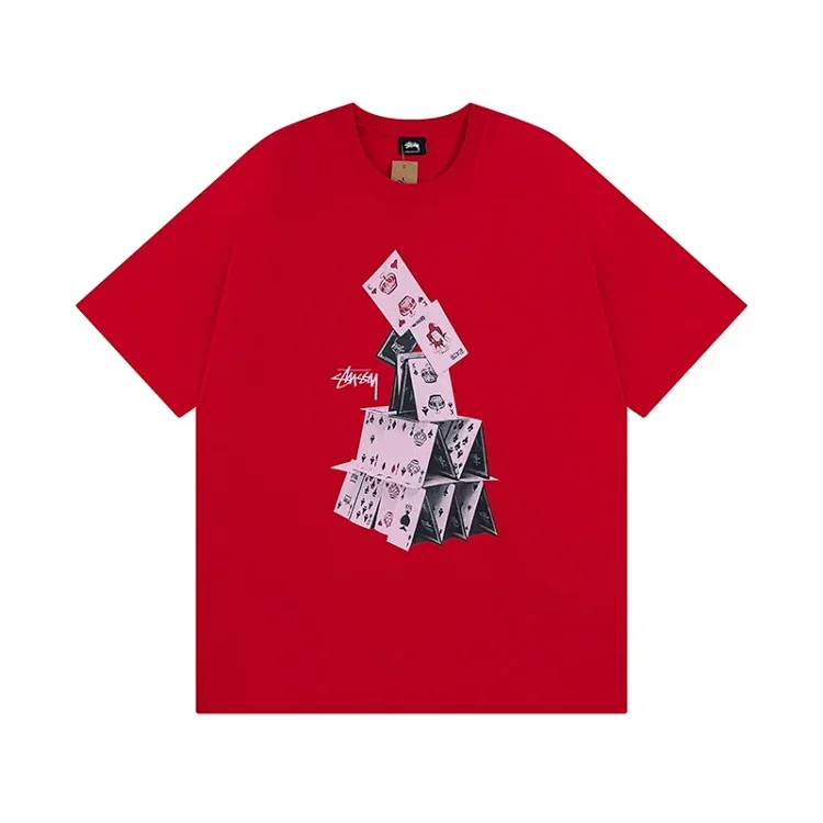 Stüssy House of Cards Tee T-shirt product reference on a clean white background