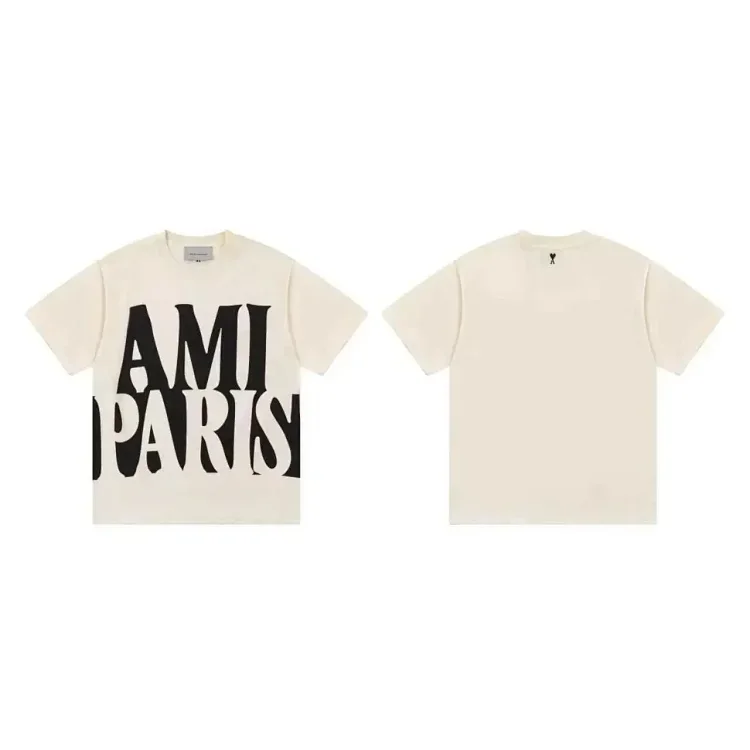 AMI PARIS T-shirt product reference on a clean white background