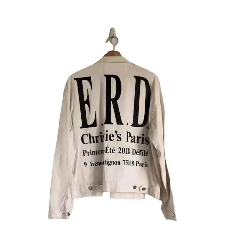Enfants Riches Déprimés Cream Graphic Jacket product reference on a clean background