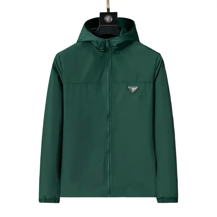 Prada Re-Nylon Hooded Jacket product reference on a clean background