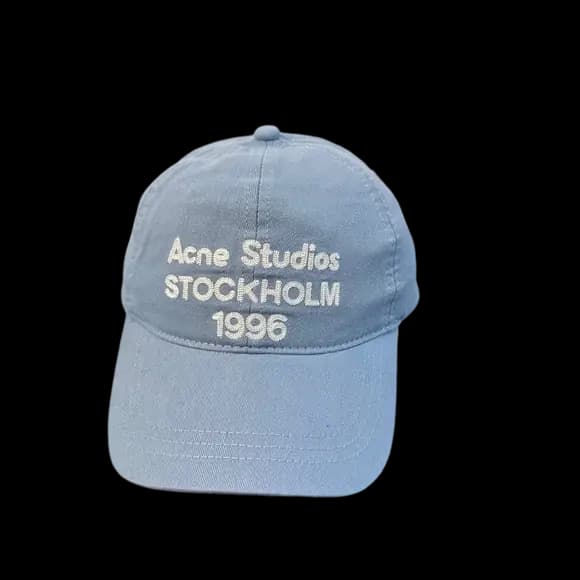 Acne Studios Stockholm 1996 Cap — Light Blue product reference on a clean background