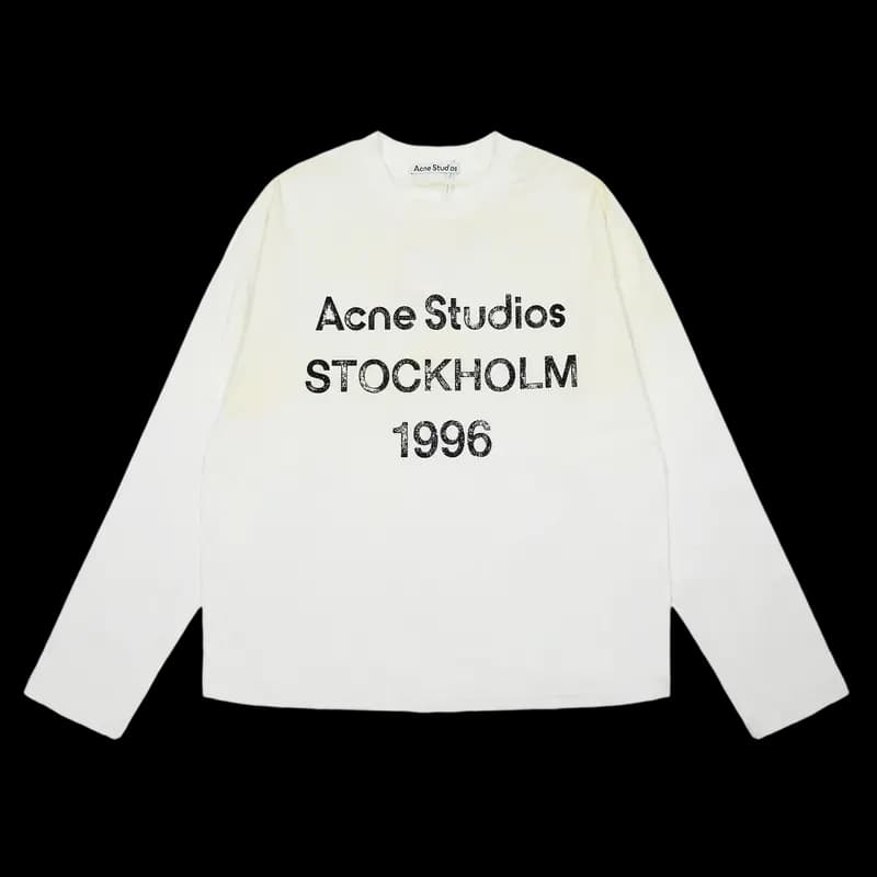 Acne Studios Stockholm 1996 Long-Sleeve T-Shirt — Off-White product reference on a clean background