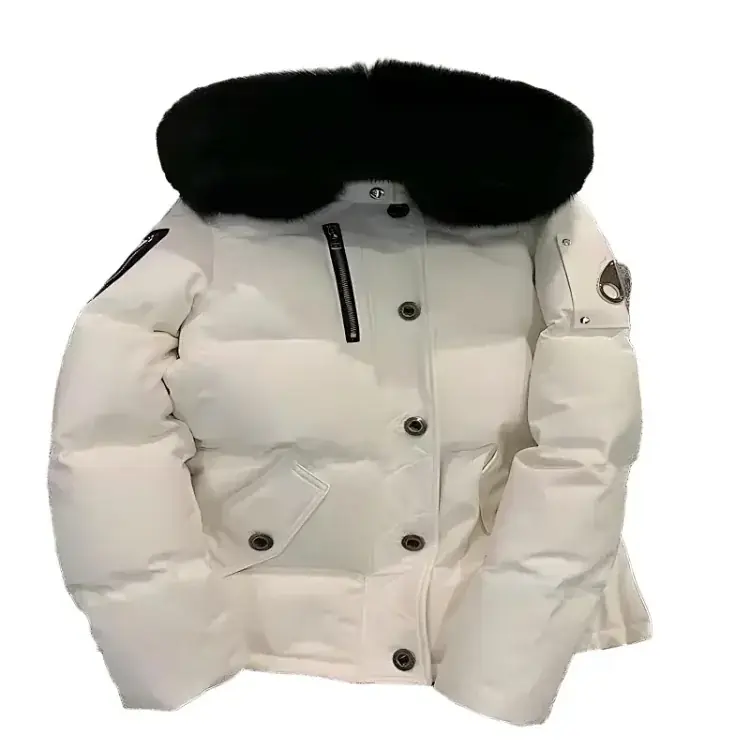 Moose Knuckles 3Q Fur-Trim Parka — Ivory product reference on a clean background