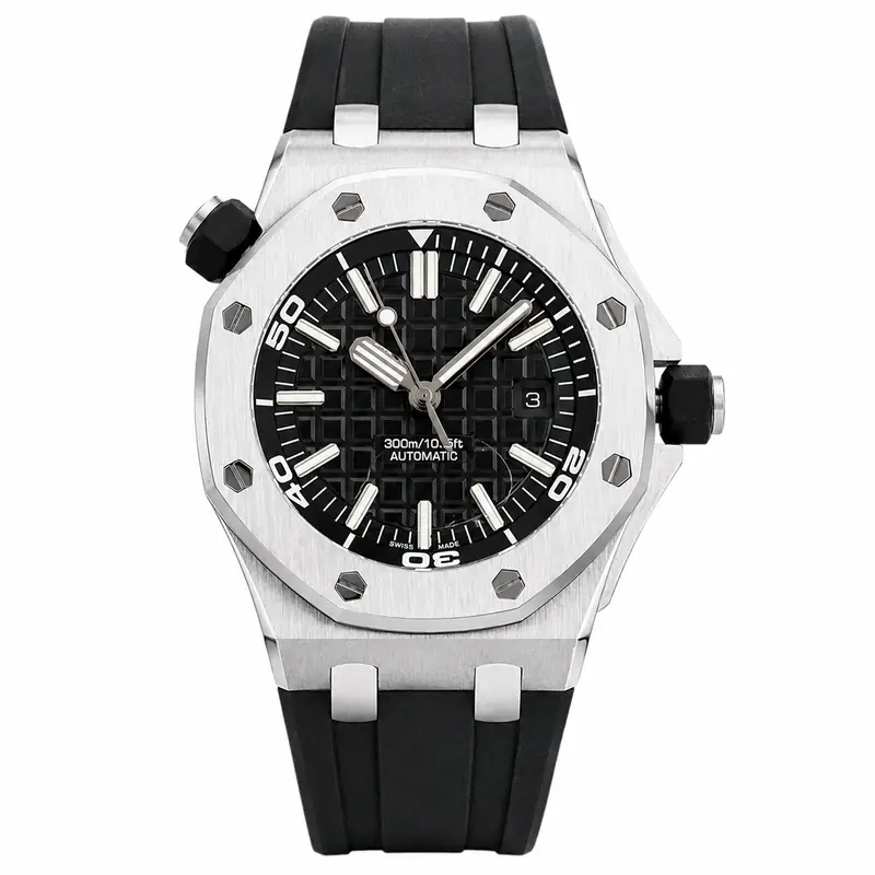 Audemars Piguet Royal Oak Offshore Diver — White / Black Strap product reference image