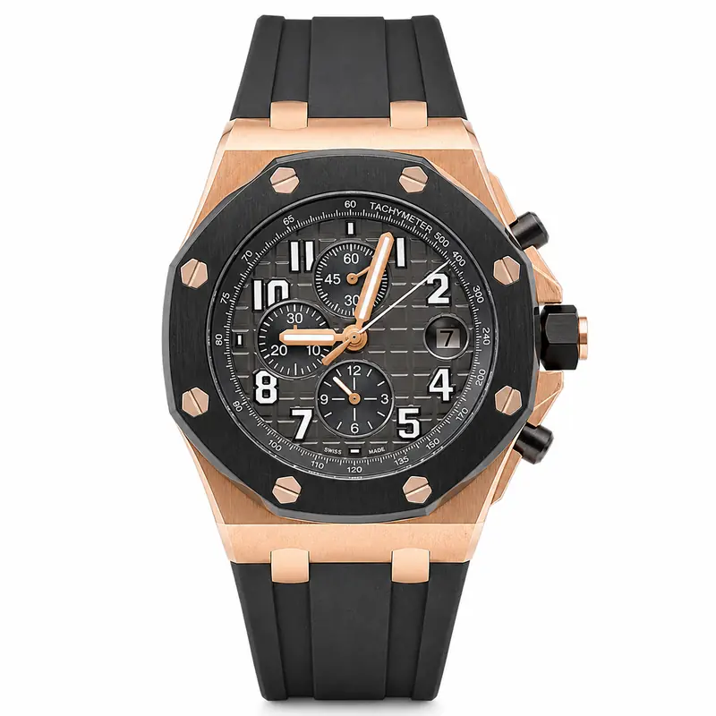 Audemars Piguet Royal Oak Offshore — Rose-Gold-Tone / Black Strap product reference image