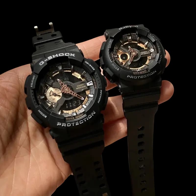 Casio G-SHOCK GA-110RG-1A — Black product reference image