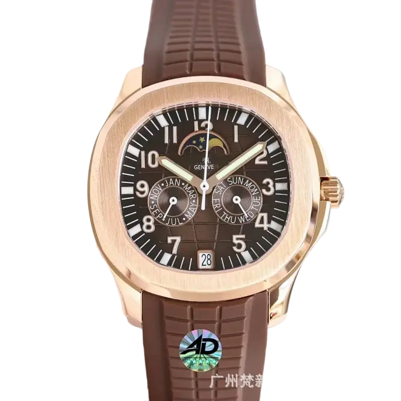 Patek Philippe Aquanaut — Brown Dial / Brown Strap product reference image