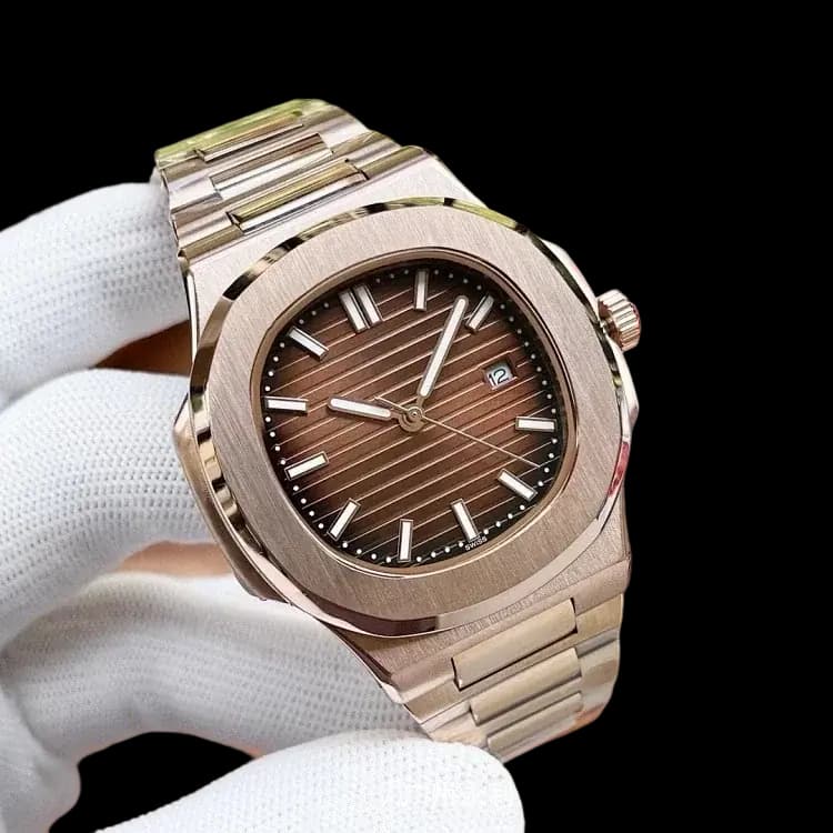 Patek Philippe Nautilus 5711 — Brown Dial / Rose-Gold-Tone Bracelet product reference image