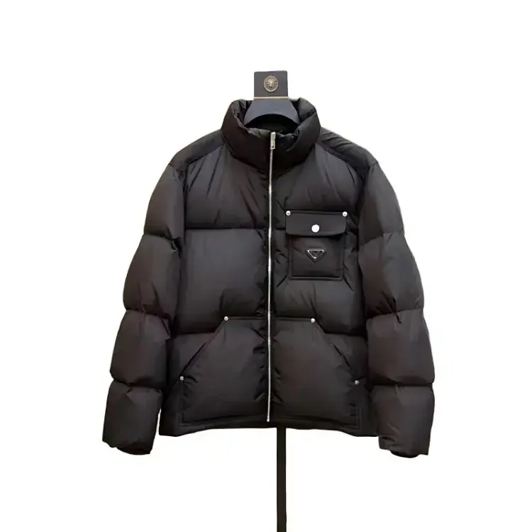 Prada Cropped Re-Nylon Puffer Jacket product reference image