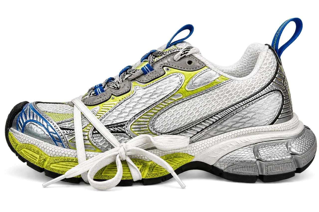 Balenciaga 3XL — Silver, Lime & Blue product reference image