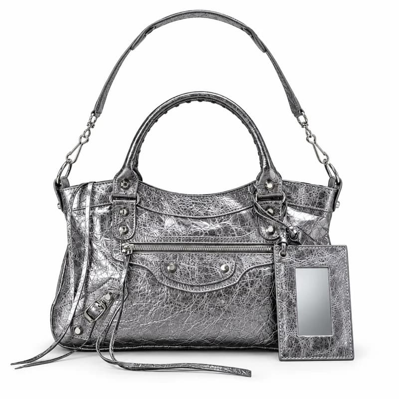 Balenciaga Le City Firsti — Metallic Silver product reference image