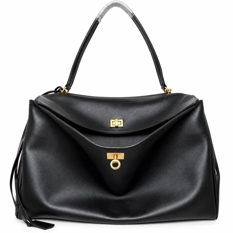 Balenciaga Rodeo — Black with Gold-Tone Hardware product reference image