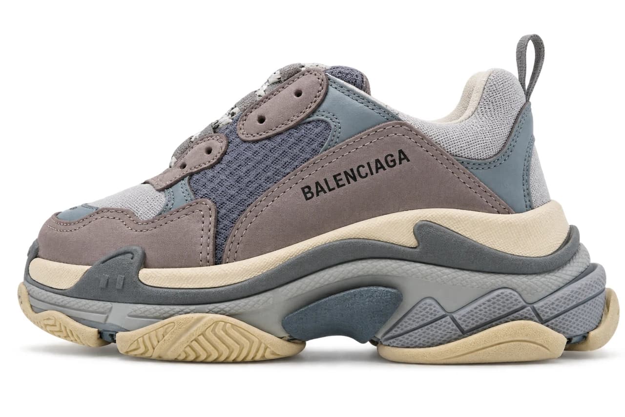 Balenciaga Triple S Blue Grey & Taupe product reference image