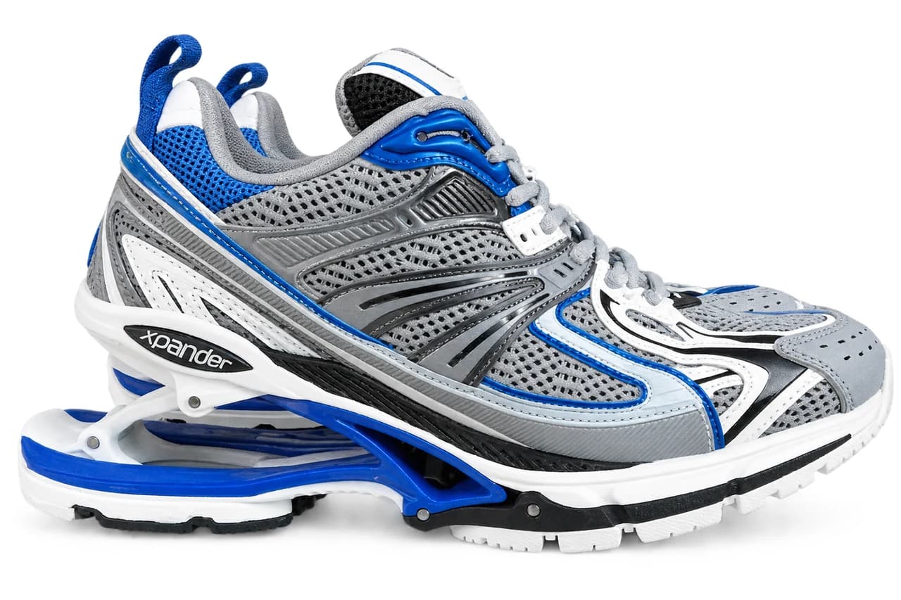 Balenciaga X-Pander — Grey, White & Blue product reference image