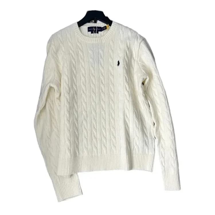 Polo Ralph Lauren Cable-Knit Sweater — Cream