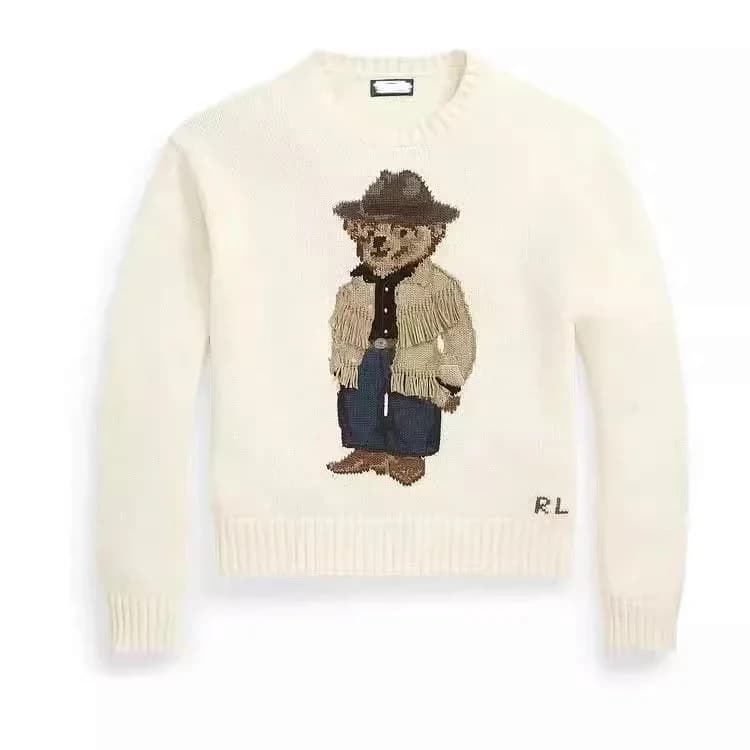 Polo Ralph Lauren Polo Bear Sweater — Cream