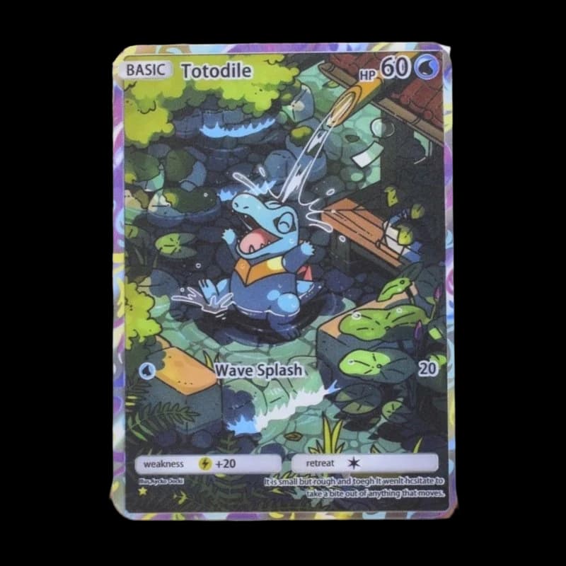 Front product image of Pokémon Totodile Collectible Card