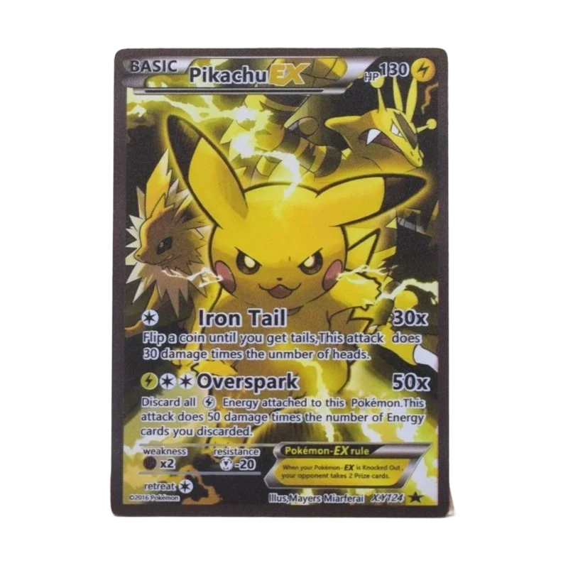 Front product image of Pokémon Pikachu EX Collectible Card