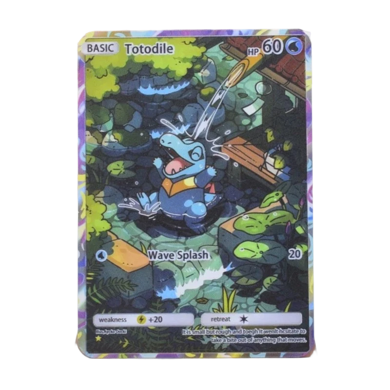 Front product image of Pokémon Totodile Collectible Card