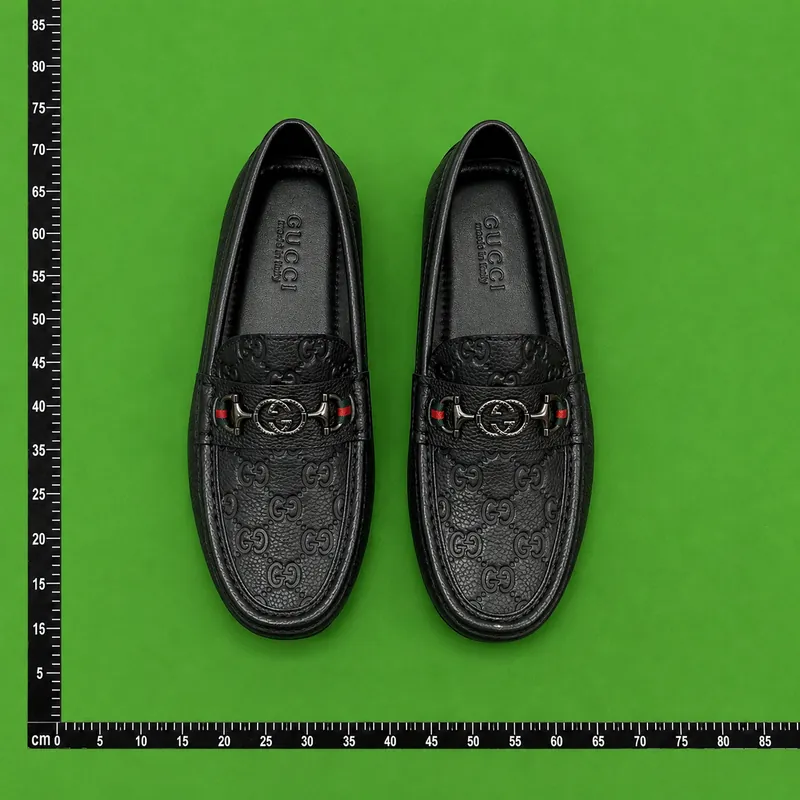 QC photo reference for Gucci Horsebit GG Loafer
