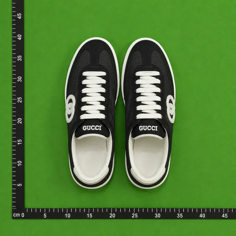 QC photo reference for Gucci Lido Shoes