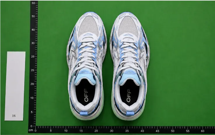QC photo reference for Off-White Be Right Back Blue/White