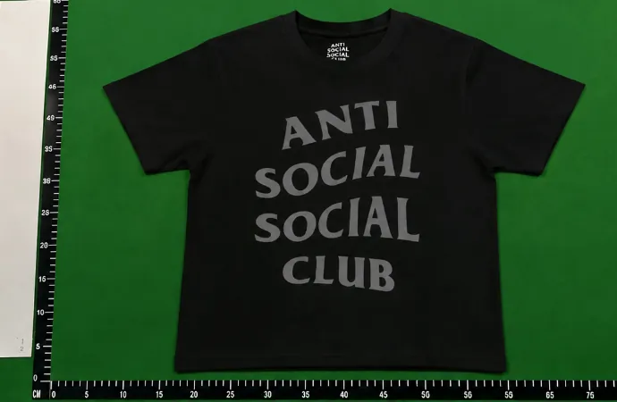QC photo reference for This is an Anti Social Social Club Logo 2 Tee