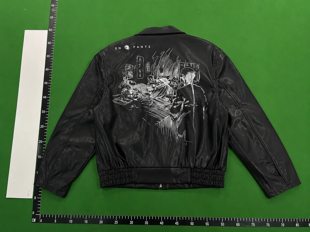 QC photo reference for Enfants Riches Déprimés Black Graphic Jacket