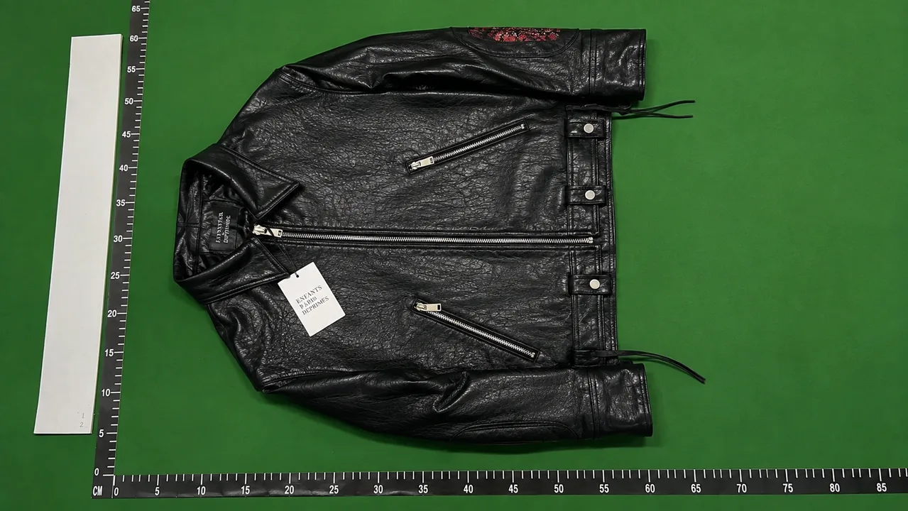 QC photo reference for Midnight Oil Aviator Jacket