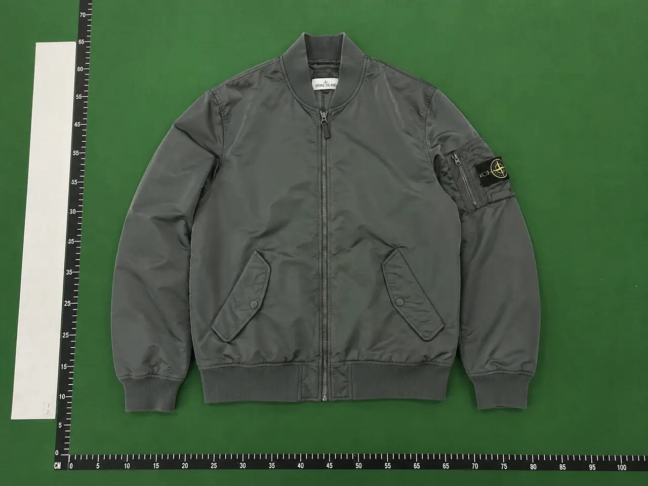 QC photo reference for Stone Island Nylon Metal Bomber Jacket