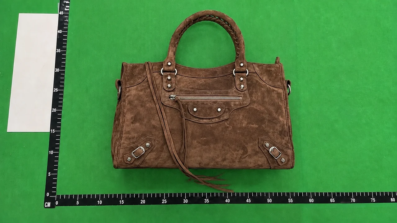 QC photo reference for Balenciaga Le City — Brown