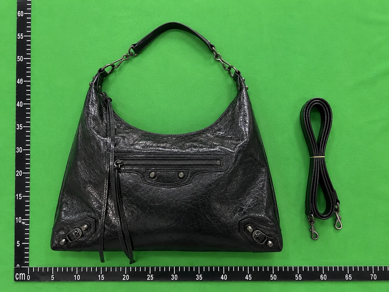 QC photo reference for Balenciaga Le City Hobo — Black